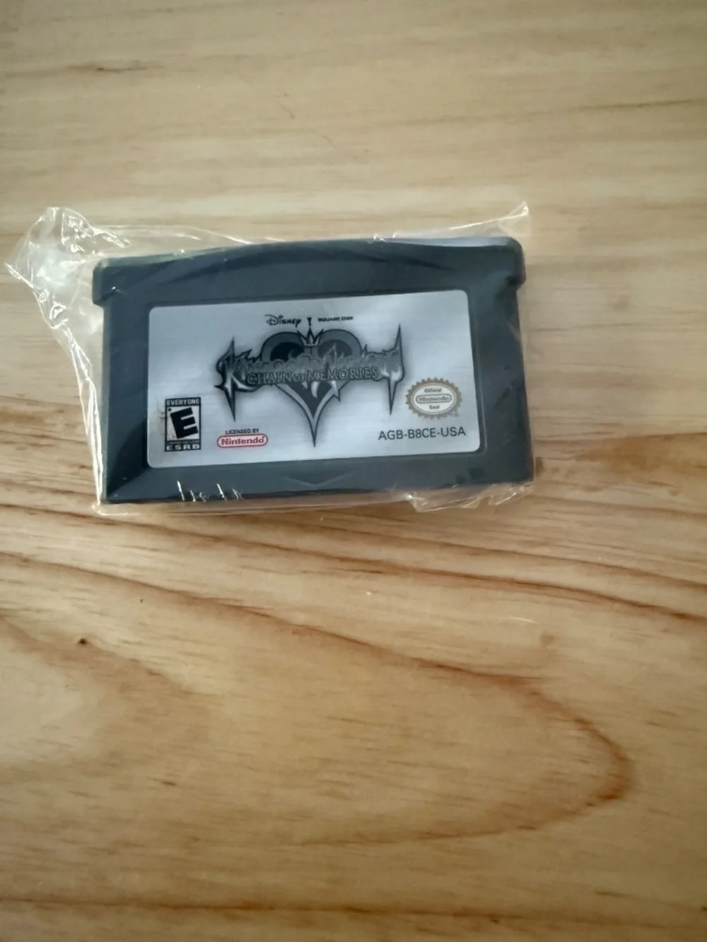 Kingdom Hearts Chain of Memories Gameboy Advance GBA DS Lite CIB